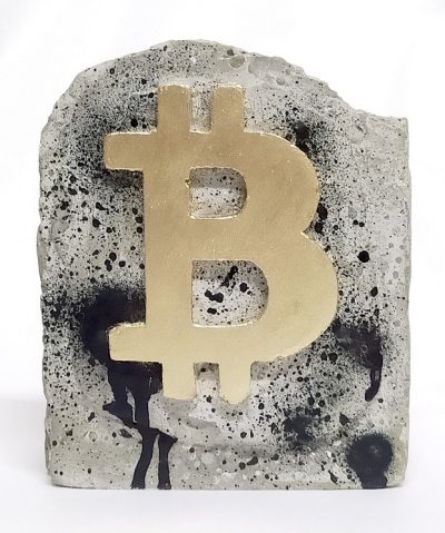 Bitcoin trophy original signed